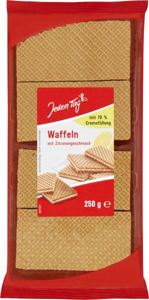 Jeden Tag Waffeln mit Zitronengeschmack von Jeden Tag