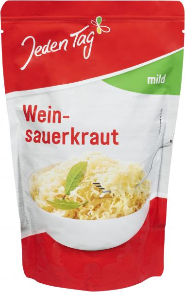 Jeden Tag Weinsauerkraut mild von Jeden Tag