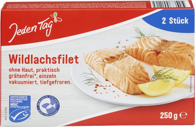 Jeden Tag Wildlachsfilet von Jeden Tag