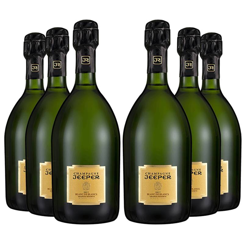 Jeeper : Cuvée Grande Réserve Blanc de Blancs Brut von Jeeper