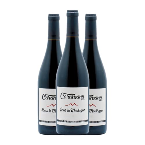 Jeff Carrel Caramany Sous La Montagne Côtes du Roussillon Villages 75 cl Rotwein (Karton mit 3 Flaschen von 75 cl) von Jeff Carrel