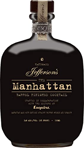 Jefferson's Crafted MANHATTEN Barrel Finished Cocktail 34% Vol. 0,75l von Jefferson's