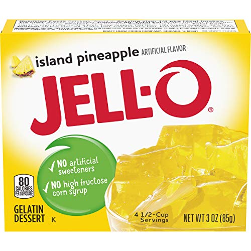 Jell-O Gelatin Dessert, Island Pineapple, 3-Ounce Boxes (Pack of 6) von Jell-O