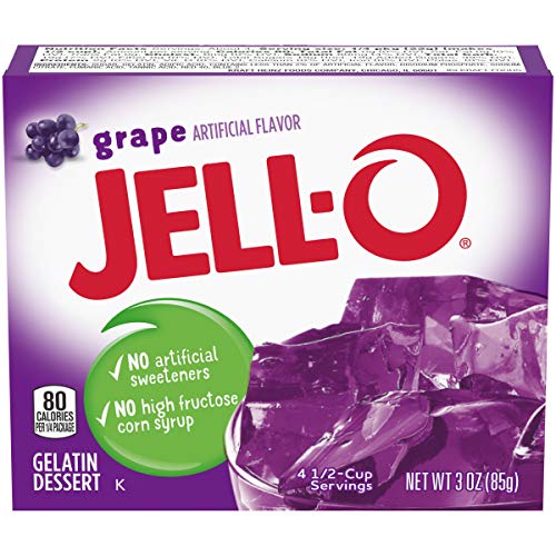 Jell-O Gelatine Dessert Grape (Traube) 85 g von Jell-O
