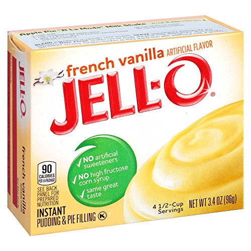 Jell-O Instant-Pudding Und Kuchen Füllung, Französisch Vanille, 3.4Ounce Verpackunges (Verpackung Of 6) von Jell-O