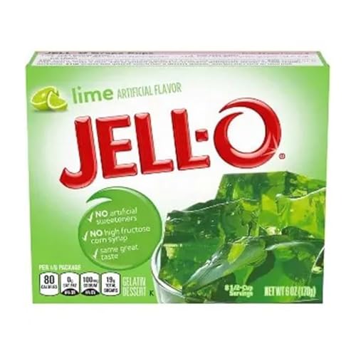 Jell-O Lime Gelatin Dessert 85g von Jell-O