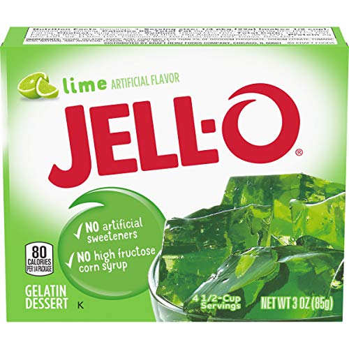 Jell-O Lime Gelatin Dessert 85g von Jell-O