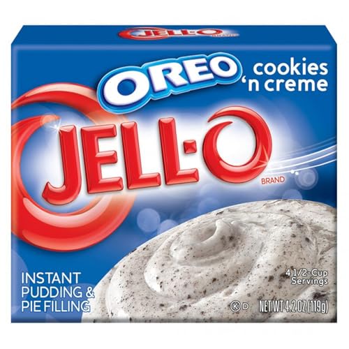 Jell-O OREO cookies 'n cream Instant Pudding & Pie Filling (119g) von Jell-O