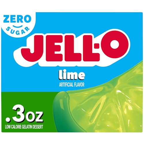Jell-O Sugar Free Lime Gelatin Dessert (8,5g) von Jell-O