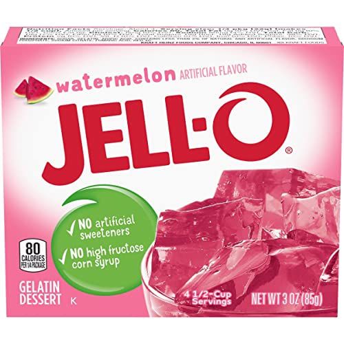 Jell-O Watermelon Gelatin Dessert (85g) von Jell-O