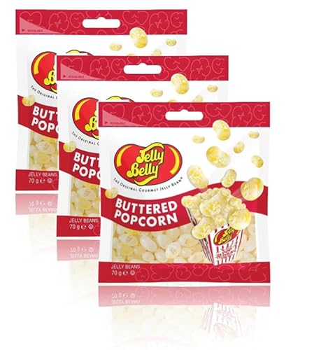 Jelly Belly 3x Butterpopcorn, 3 x 70g von Jelly Belly Candy Company