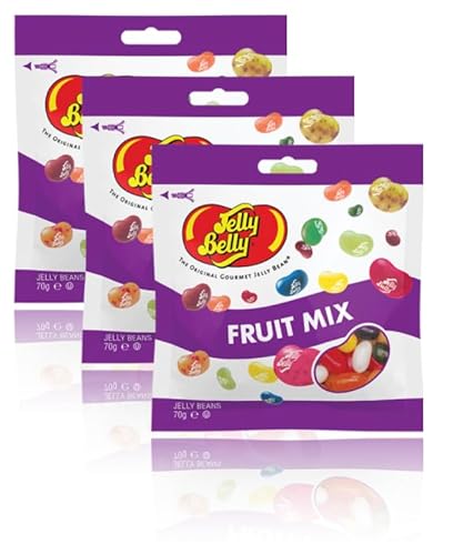 Jelly Belly 3x Fruit Mix, 3 x 70g von Jelly Belly Candy Company
