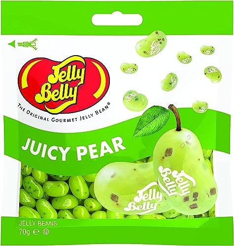 Jelly Belly 3x Juicy Pear (Saftige Birne), 3 x 70g von Jelly Belly Candy Company