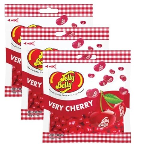 Jelly Belly 3x Very Cherry (Kirsche), 3 x 70g von Jelly Belly