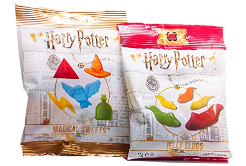 Jelly Belly Harry Potter 2er Set: 1x Slugs 56g + 1x Magical Sweets 59g von Jelly Belly Candy Company