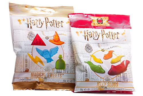 Jelly Belly Harry Potter 2er Set: 1x Slugs 56g + 1x Magical Sweets 59g Jelly Belly Harry Potter 2er Set: 1x Slugs 56g + 1x Magical Sweets 59g von Jelly Belly Candy Company