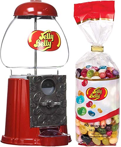 Jelly Belly Mini-Bohnenmaschine und 50 Geschmacksrichtungen, 300 g Beutel, Jelly Beans, in Geschenkverpackung Jelly Belly Mini-Bohnenmaschine und 50 Geschmacksrichtungen, 300 g Beutel, Jelly Beans, in Geschenkverpackung von Jelly Belly Candy Company