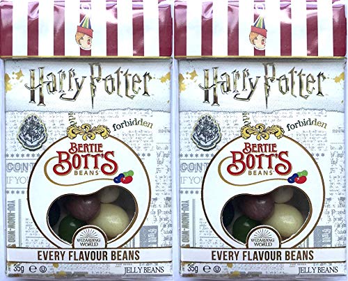 Jelly Belly Candy Company Harry Potter, Bertie Bott's Every Flavour Jelly Belly Beans, 35 g, 2 Packungen Jelly Belly Candy Company Harry Potter, Bertie Bott's Every Flavour Jelly Belly Beans, 35 g, 2 Packungen von Jelly Belly