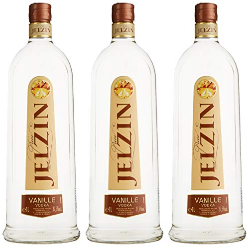 Jelzin Vodka Vanille (3 x 1 l) von Jelzin