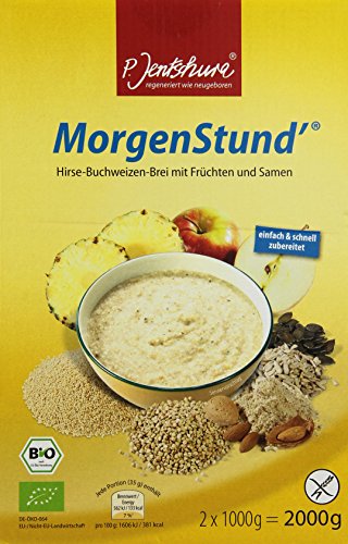 Dr. Jentschura Morgenstund Bio, Hirse-Buchweizen-Brei, 2000g (DE-ÖKO-064) von P. Jentschura