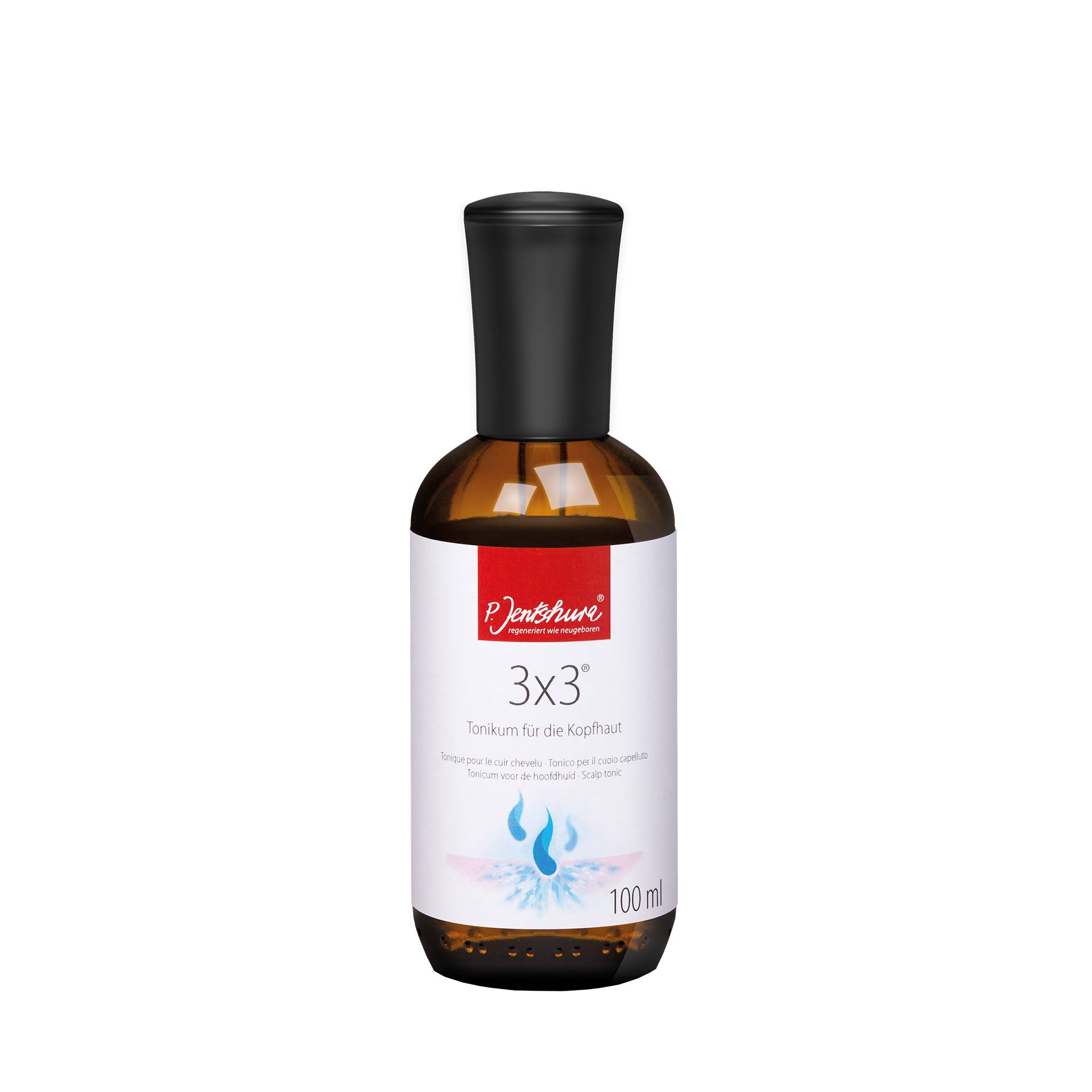 3x3 Tonikum für die Kopfhaut 100 ml - Belebendes Haarwasser mit 21 ätherischen Ölen - vegan - Jentschura von Jentschura