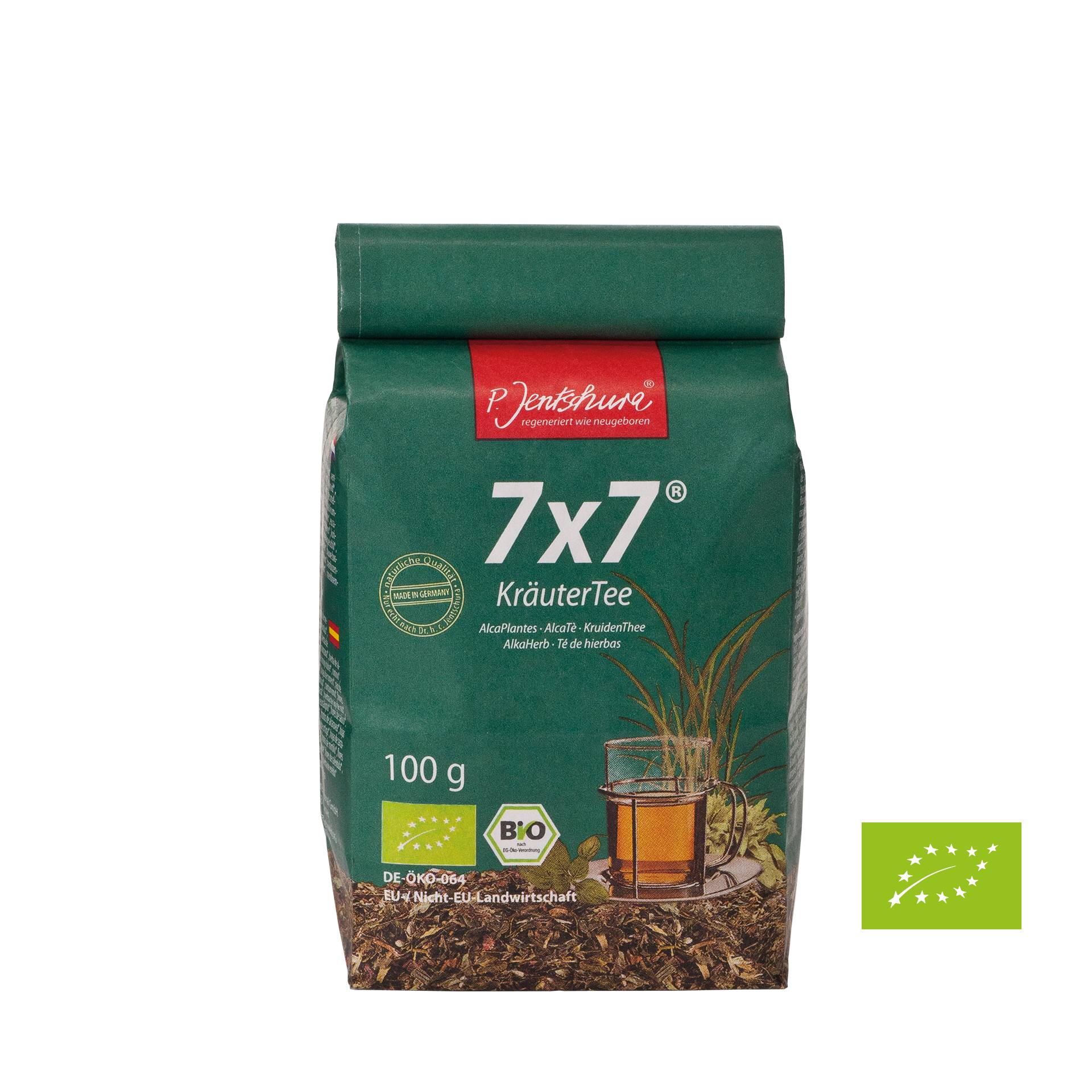 Jentschura: 7x7 Kräutertee BIO 100 g - heiß und kalt ein echter Genuss - vegan- Jentschura Jentschura: 7x7 Kräutertee BIO 100 g - heiß und kalt ein echter Genuss - vegan- Jentschura von Jentschura