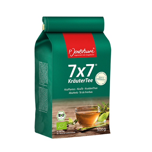 Jentschura: 7x7 Kräutertee BIO 500 g - heiß und kalt ein echter Genuss - vegan- Jentschura von Jentschura