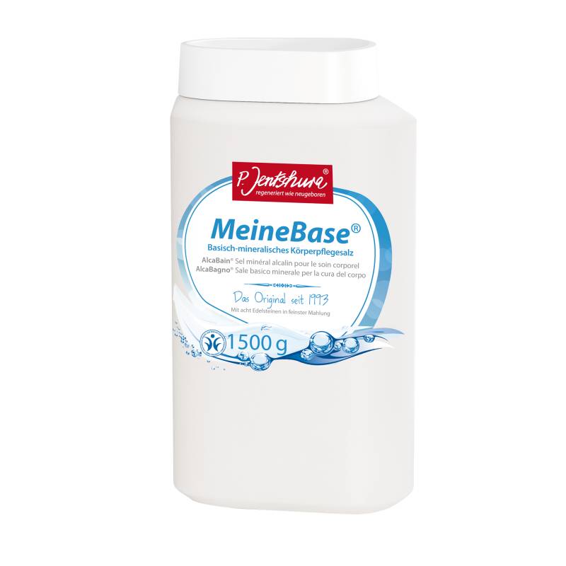 Meine Base 1.500 g Basisches Badesalz - Basisch-mineralisches Körperpflegesalz - vegan - Jentschura von Jentschura