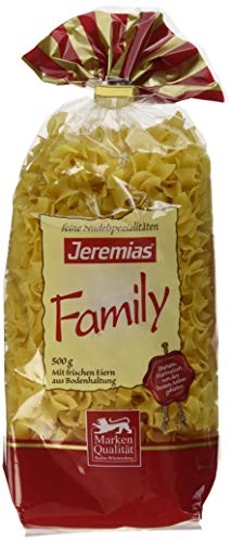 Jeremias Fleckerl, Family Frischei-Nudeln, 4er Pack (4 x 500 g Beutel) von Jeremias