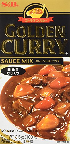 S&B Golden Curry Sauce Mix, Hot, 8.4-Ounce by S&B von S&B