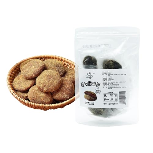 200 g Mandarinenschale und sauer Jujube-Kuchen, spezieller handgefertigter, nukleinsäurefreier Jujube-Kuchen, sauer und süß, weiche und klebrige Snacks 200 g Mandarinenschale und sauer Jujube-Kuchen, spezieller handgefertigter, nukleinsäurefreier Jujube-Kuchen, sauer und süß, weiche und klebrige Snacks von Jgfwat