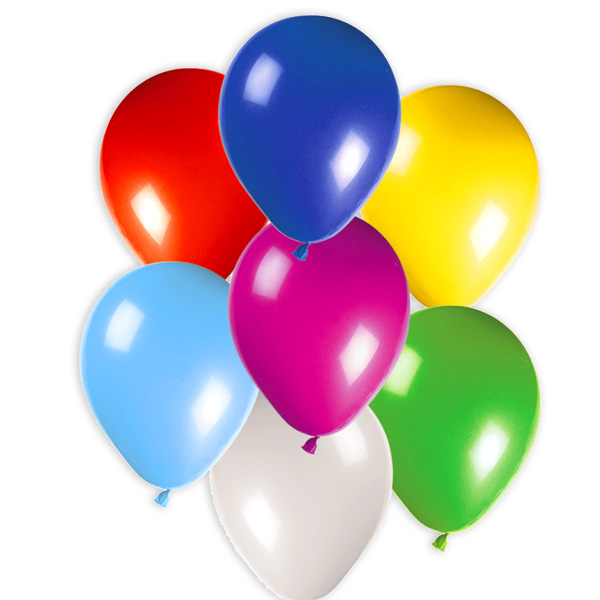 12 bunte Party-Ballons, 30cm von Procos