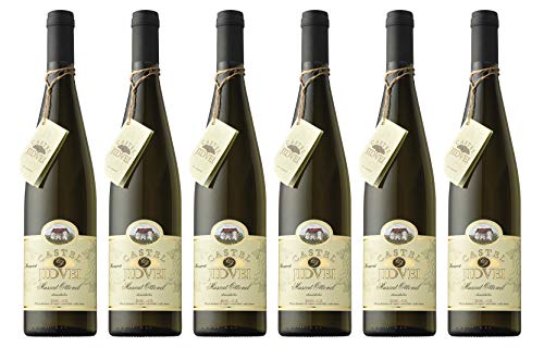Jidvei | CASTEL Muscat Ottonel - Vin Alb Demidulce | Weißwein lieblich aus Rumänien | Weinpaket 6 x 0,75 L D.O.C. – C.T. Reserva von Jidvei