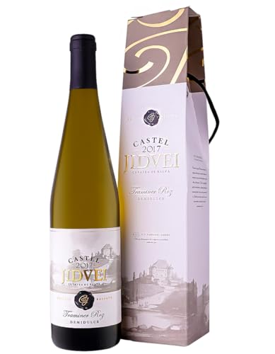 Jidvei | CASTEL Traminer Roz - Vin Alb Demidulce | Weißwein lieblich aus Rumänien | 0,75 L D.O.C. – C.T. Reserva Jidvei | CASTEL Traminer Roz - Vin Alb Demidulce | Weißwein lieblich aus Rumänien | 0,75 L D.O.C. – C.T. Reserva von Jidvei