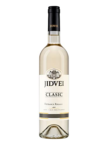 Jidvei | CLASIC Feteasca Regala - Vin Alb Sec | Weißwein trocken aus Rumänien | 0,75 L D.O.C. – C.M.D. von Jidvei