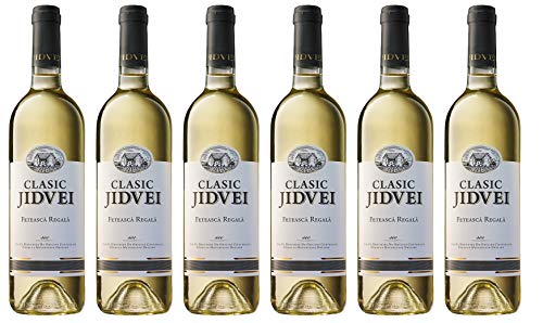 Jidvei | CLASIC Feteasca Regala - Vin Alb Sec | Weißwein trocken aus Rumänien | Weinpaket 6 x 0,75 L D.O.C. – C.M.D. von Jidvei