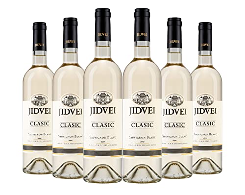 Jidvei | CLASIC Sauvignon Blanc - Vin Alb Sec | Weißwein trocken aus Rumänien | Weinpaket 6 x 0,75 L D.O.C. – C.M.D. Jidvei | CLASIC Sauvignon Blanc - Vin Alb Sec | Weißwein trocken aus Rumänien | Weinpaket 6 x 0,75 L D.O.C. – C.M.D. von Jidvei