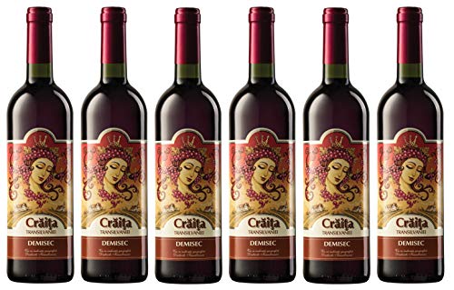 Jidvei | CRAITA TRANSILVANIEI - Rotwein halbtrocken aus Rumänien | Weinpaket 6 x 0,75 L + 1 Kugelschreiber Amigo Spirits gratis von Jidvei