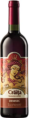 Jidvei | CRAITA TRANSILVANIEI – Vin Rosu Demisec | Rotwein halbtrocken aus Rumänien 0,75 L von Jidvei