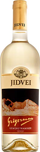 Jidvei | GRIGORESCU Gewürztraminer - Vin Alb demisec | Weißwein halbtrocken aus Rumänien | 0,75 L D.O.C. | Jahrgang 2022 von Jidvei