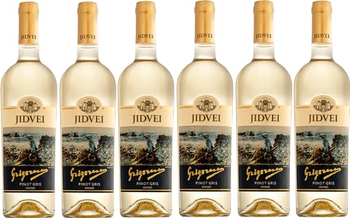 Jidvei | GRIGORESCU Pinot Gris - Vin Alb Demisec | Weißwein halbtrocken aus Rumänien | Weinpaket 6 x 0,75 L D.O.C. - JAHRGANG 2023 Jidvei | GRIGORESCU Pinot Gris - Vin Alb Demisec | Weißwein halbtrocken aus Rumänien | Weinpaket 6 x 0,75 L D.O.C. - JAHRGANG 2023 von Jidvei