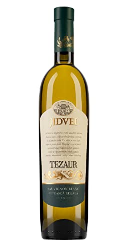 Jidvei | TEZAUR Sauvignon Blanc & Feteasca Regala - Vin Alb Sec | Weißwein trocken aus Rumänien | 0,75 L D.O.C. von Jidvei