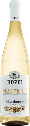 Jidvei | TRADITIONAL Chardonnay - Vin Alb Demidulce | Weißwein lieblich aus Rumänien | 0,75 L D.O.C. von Jidvei