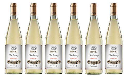 Jidvei | TRADITIONAL Chardonnay - Vin Alb Demidulce | Weißwein lieblich aus Rumänien | Weinpaket 6 x 0,75 L D.O.C. Jidvei | TRADITIONAL Chardonnay - Vin Alb Demidulce | Weißwein lieblich aus Rumänien | Weinpaket 6 x 0,75 L D.O.C. von Jidvei