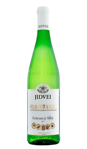 Jidvei | TRADITIONAL Feteasca Alba - Vin Alb Sec | Weißwein trocken aus Rumänien | 0,75 L D.O.C.- C.M.D von Jidvei