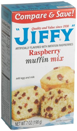 Jiffy Raspberry Muffin Mix 7 oz by Jiffy von Jiffy