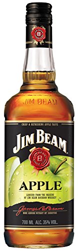 Jim Beam Apfel Likör Bourbon Whiskey (2 x 0.7 l) von Jim Beam