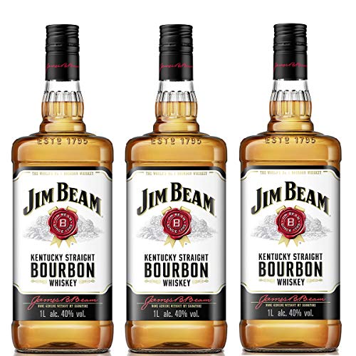 Jim Beam Bourbon Whisky 3 x 1 Liter Jim Beam Bourbon Whisky 3 x 1 Liter von Jim Beam