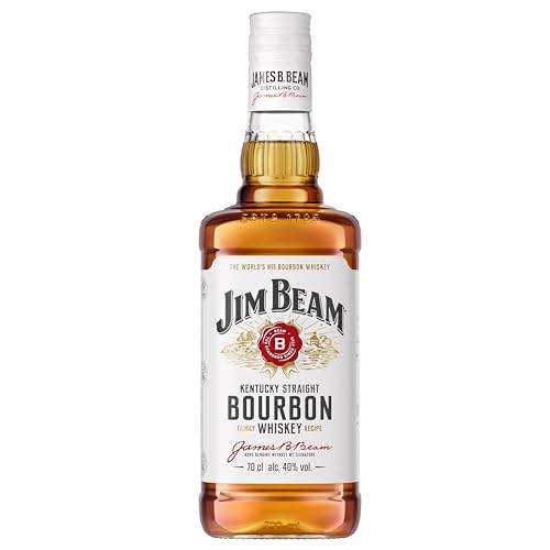 Jim Beam White | Kentucky Straight Bourbon Whiskey | vollmundiger und milder Geschmack | 40% Vol. | 700ml (Packung mit 6) von Jim Beam
