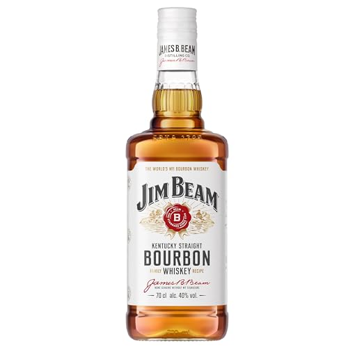 Jim Beam White | Kentucky Straight Bourbon Whiskey | vollmundiger und milder Geschmack | 40% Vol. | 700ml von Jim Beam